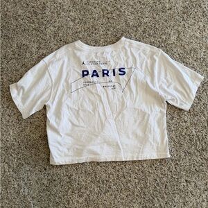 Women's loose-fitting T-shirt from Jordan and Paris comfortable Tshirt in size S